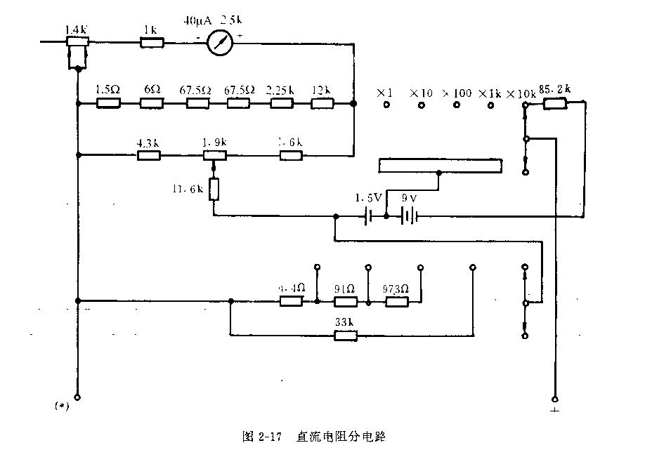 實(shí)探萬(wàn)用電表故障檢修案例